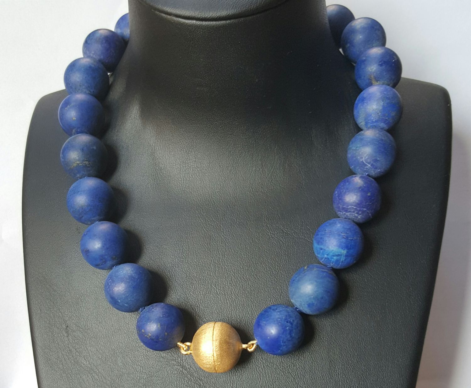 Lapis lazuli collier - Goudcentrum.nl 