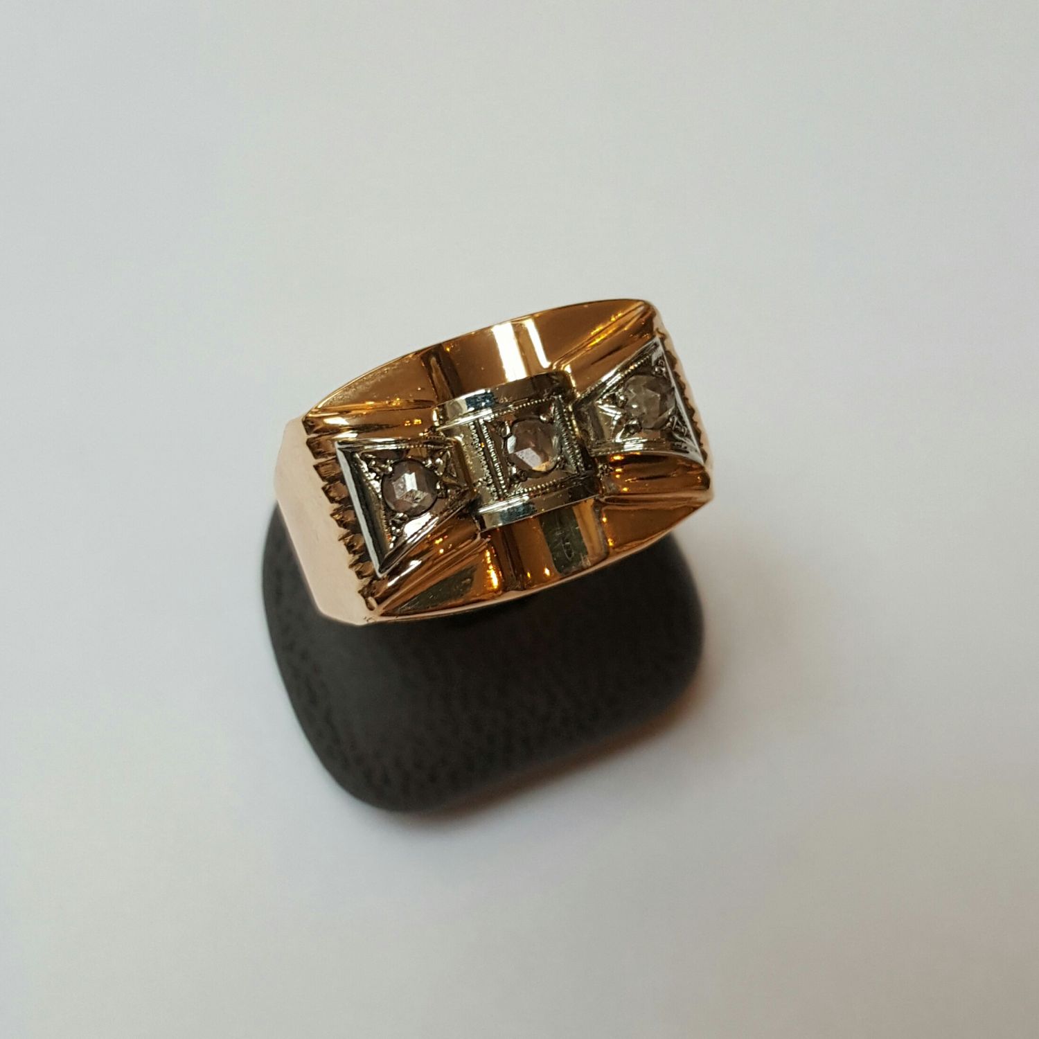 Art Deco ring  - Goudcentrum.nl 